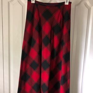Plaid skirt